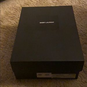 YSL sig court classic SL/10H leather hi-tops